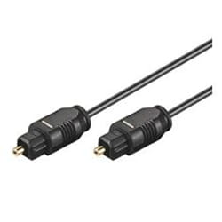 Goobay AVK 216-050 0.5m 2.2mm câble audio 0,5 m TOSLINK Noir