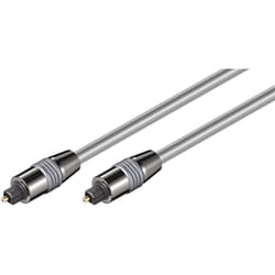 Goobay 50569 câble audio 2 m TOSLINK Argent