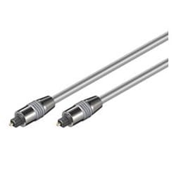 Goobay AVK 221-1000 10.0m câble de fibre optique 10 m TOSLINK Argent