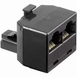 Goobay 50584, Or, Noir, Plastique, Mâle/Femelle, 29,4 mm, 36,8 mm