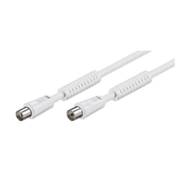 HL HL0507230 câble coaxial 1,5 m Blanc