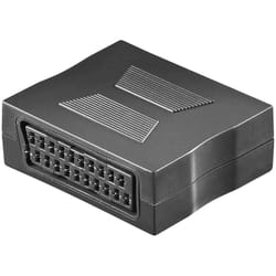 Goobay 50771 SCART Noir