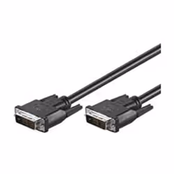 Goobay MMK 120-200 18+1 DVI-D 2m, 2 m, DVI-D, DVI-D, Noir, Mâle/Mâle