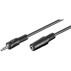 Goobay 50935 câble audio 10 m 3,5mm Noir