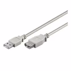 Goobay 50960, 1,8 m, USB A, USB A, USB 2.0, 480 Mbit/s, Gris