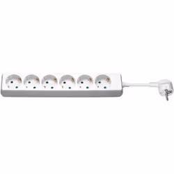 Goobay 51079, 3 m, Intérieure, Type F, Courbe, IP20, 1,5 mm²