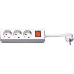 Goobay 51083, 3 m, Intérieure, CEE, Type F, Type F, Droit, 1,5 mm²