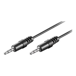 Goobay 51141 câble audio 0,6 m 3,5mm Noir
