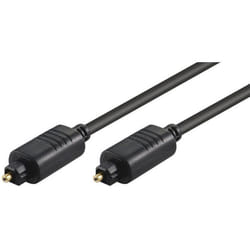 Goobay AVK 220-500 5.0m câble InfiniBand et à fibres optiques 5 m Toslink Noir