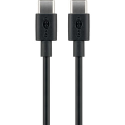 Goobay 51243 câble USB 2 m USB 2.0 USB C Noir