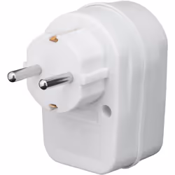 Goobay 51270 adaptateur prise d'alimentation Type F Blanc