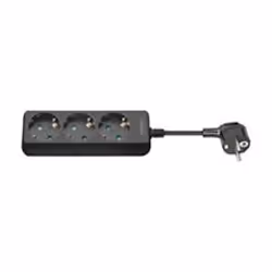 Goobay AC power Extension, 1,5 m, Noir
