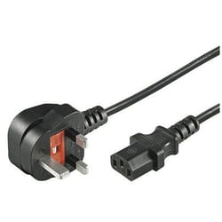 Goobay NK 115 S-180 UK Noir 1,8 m