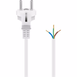 Goobay 51328, 1,5 m, Prise d'alimentation type F, CEE7/7, H05VV-F3G, 250 V