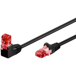 Goobay 51517 câble de réseau Noir 3 m Cat6 U/UTP (UTP)