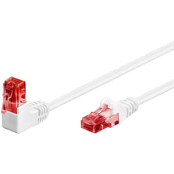 Wentronic 51522 câble de réseau Blanc 1 m Cat6 U/UTP (UTP)