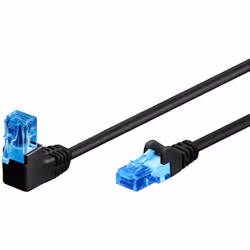 Wentronic 51530, 2 m, Cat6a, U/UTP (UTP), RJ-45, RJ-45