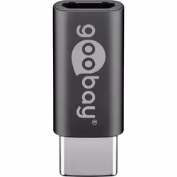 Goobay 51597, USB-C, Micro-USB 2.0, Gris