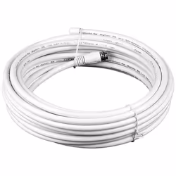 Goobay KKS SET 100 - 20m câble coaxial Type F Blanc