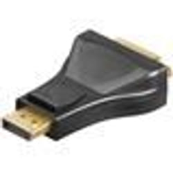 Goobay 51720 changeur de genre de câble DisplayPort DVI-D Noir
