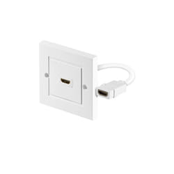 Goobay 51722 câble HDMI HDMI Type A (Standard) Blanc