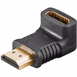 Goobay 51727, HDMI 19pin, HDMI 19pin, Noir