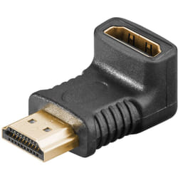 Goobay 51727 changeur de genre de câble HDMI 19pin Noir