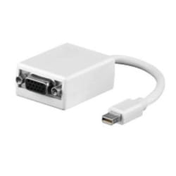 M-Cab mini DP - VGA VGA (D-Sub) Blanc