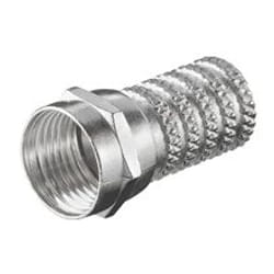 Goobay 51852 connecteur coaxial Type F 100 pièce(s)