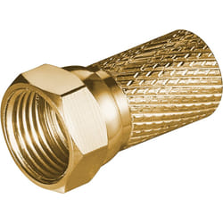 Goobay 51868 connecteur coaxial Type F 100 pièce(s)