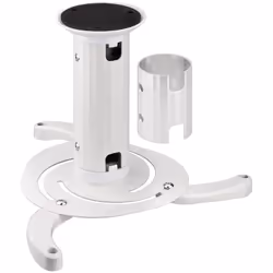Goobay 51896, Plafond, 10 kg, Blanc, Plastique, Acier, 360°, -15 - 15°