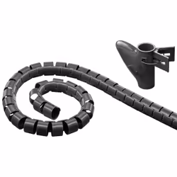 Goobay 51924, Noir, Plastique, 1 pièce(s), 2 cm, 172 g, RoHS