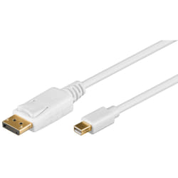 Goobay 52859 câble DisplayPort 2 m Mini DisplayPort Blanc