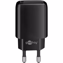 Goobay 53864 chargeur d'appareils mobiles Universel Noir Secteur Charge rapide Intérieure