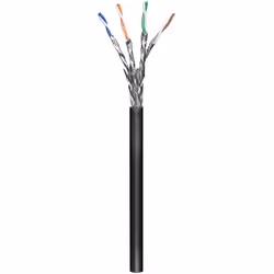 Goobay 53867 câble de réseau Noir 50 m Cat7 S/FTP (S-STP)