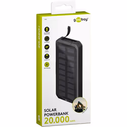 Goobay 53934 banque d'alimentation électrique Lithium Polymère (LiPo) 20000 mAh Noir - Vue supplémentaire 5