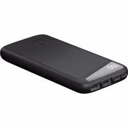 Goobay 53935 banque d'alimentation électrique Lithium Polymère (LiPo) 10000 mAh Noir