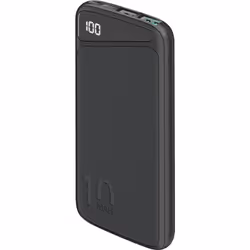 Goobay 53936, 10000 mAh, Lithium Polymère (LiPo), 3,7 V, Noir