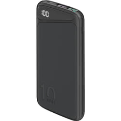Goobay 53936 banque d'alimentation électrique Lithium Polymère (LiPo) 10000 mAh Noir