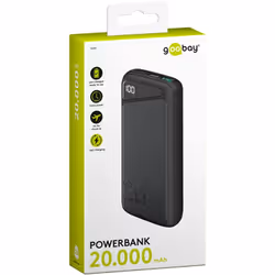 Goobay 53939 banque d'alimentation électrique Lithium Polymère (LiPo) 20000 mAh Noir - Vue supplémentaire 6