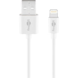 Goobay 54600 câble Lightning 1 m Blanc