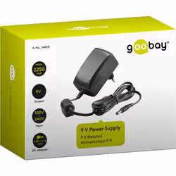 Goobay 54808 adaptateur de puissance & onduleur Intérieure 20,25 W Noir