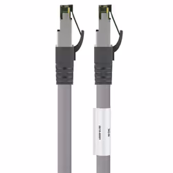 Goobay 55136 câble de réseau Gris 1 m Cat8.1 S/FTP (S-STP)