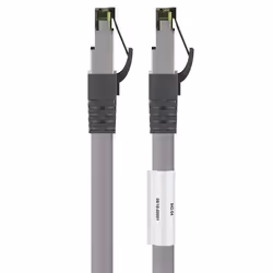 Goobay 55141 câble de réseau Gris 10 m Cat8.1 S/FTP (S-STP)