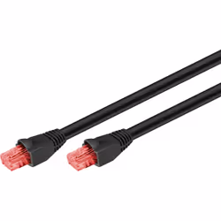 Goobay 55432, 10 m, Cat6, U/UTP (UTP), RJ-45, RJ-45
