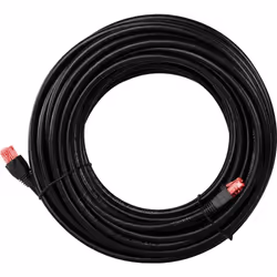 Goobay 55432 câble de réseau Noir 10 m Cat6 U/UTP (UTP)