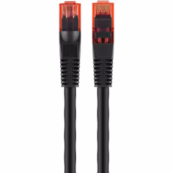 Goobay 55432 câble de réseau Noir 10 m Cat6 U/UTP (UTP)