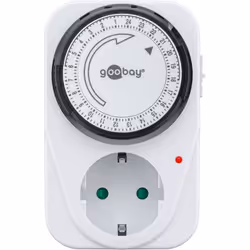 Goobay 55538 minuteur électrique Blanc
