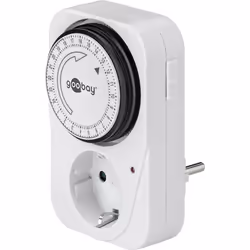 Goobay 55539 minuteur électrique Blanc Programmateur journalier
