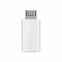 Goobay 55550, USB Micro B, USB C, Blanc